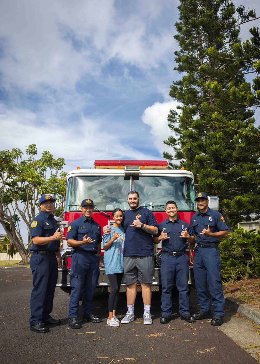 Hawaii Federal Fire Department Life Saving Actions