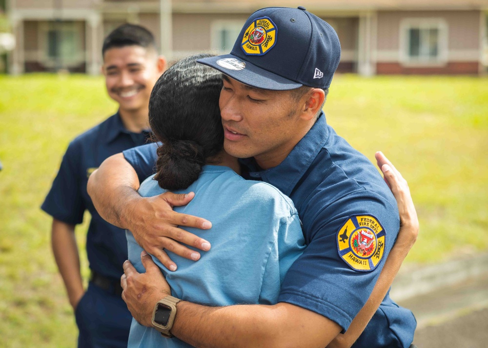 Hawaii Federal Fire Department Life Saving Actions