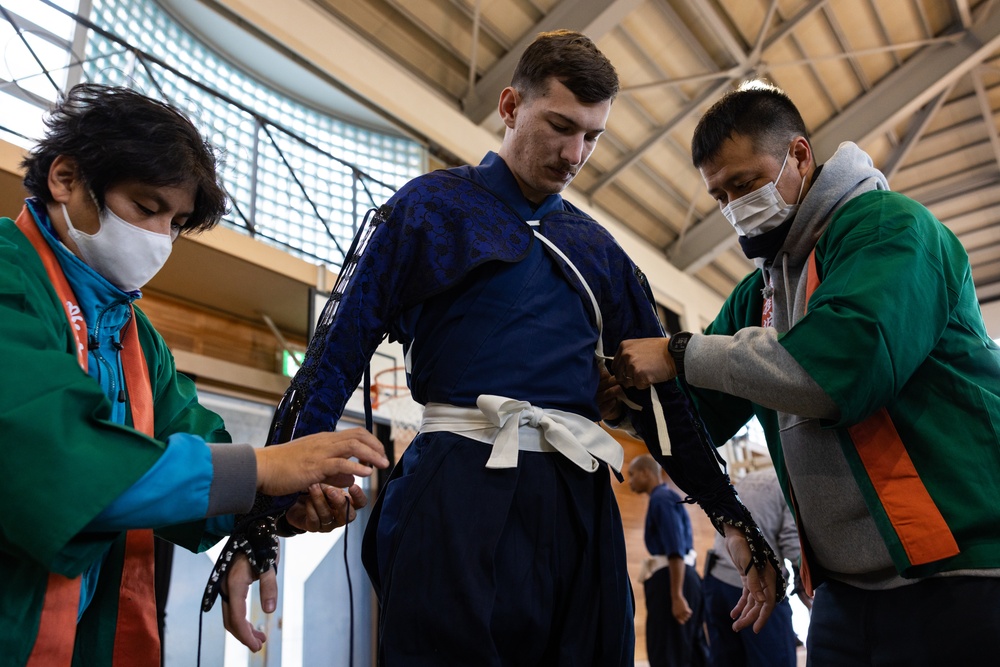 Fight For Faith: U.S. service members and Japanese citizens participate in Kuragake Castle Festival