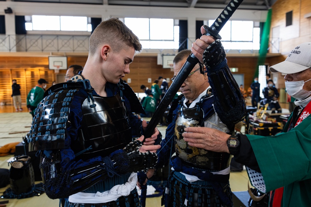 Fight For Faith: U.S. service members and Japanese citizens participate in Kuragake Castle Festival