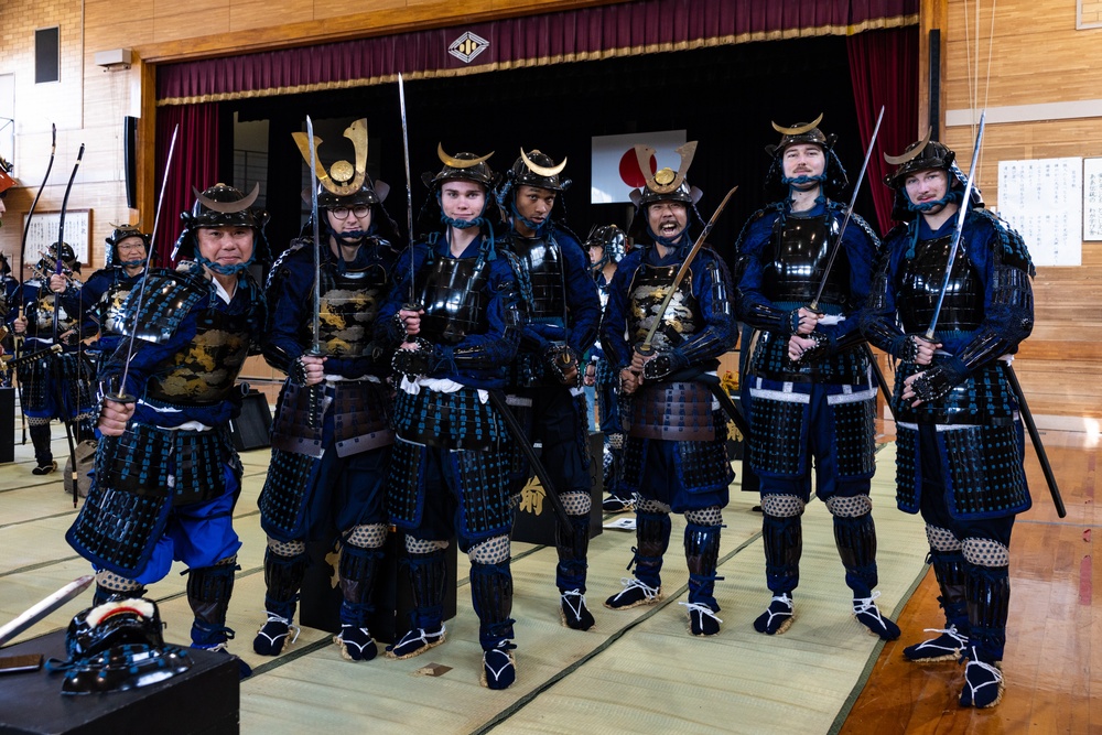 Fight For Faith: U.S. service members and Japanese citizens participate in Kuragake Castle Festival