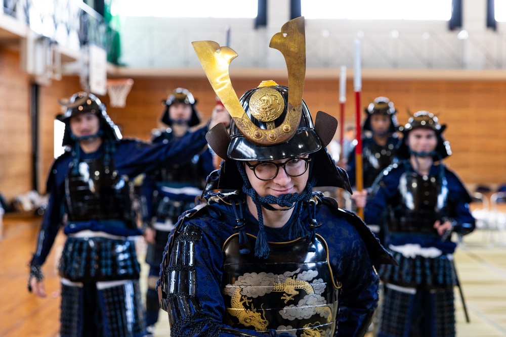 Fight For Faith: U.S. service members and Japanese citizens participate in Kuragake Castle Festival