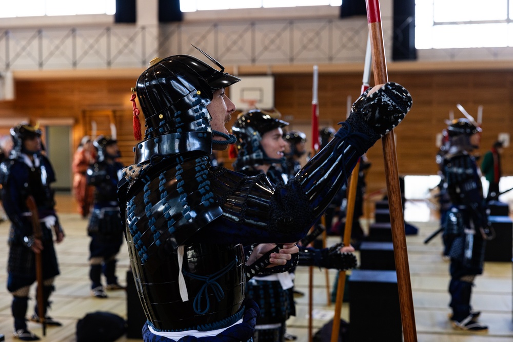 Fight For Faith: U.S. service members and Japanese citizens participate in Kuragake Castle Festival