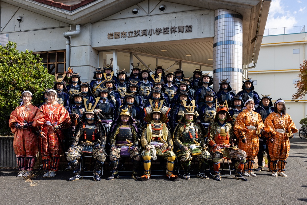 Fight For Faith: U.S. service members and Japanese citizens participate in Kuragake Castle Festival