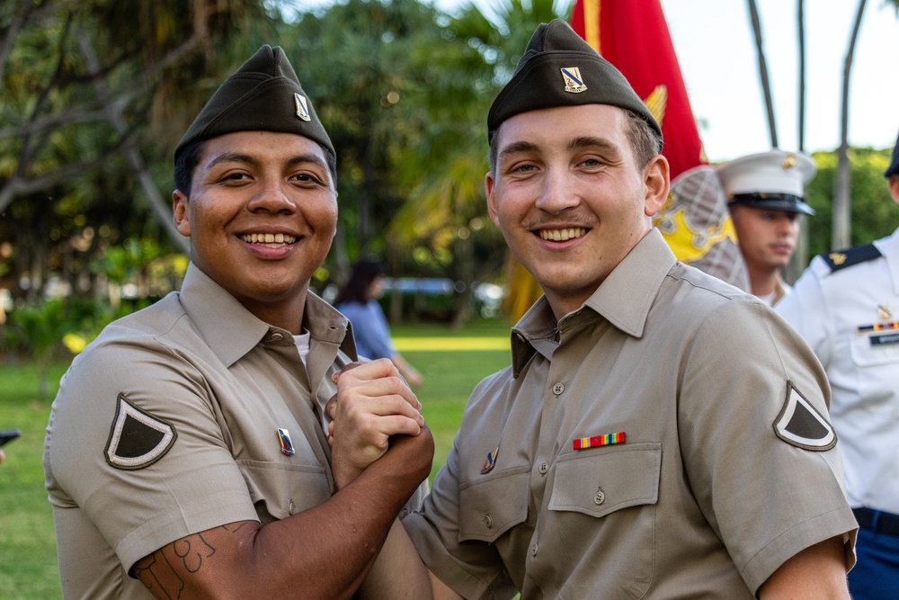 U.S Army Soldiers at the Waikiki Holiday Parade.