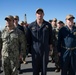 Commanding Officer of the USS Tripoli Addresses the Ships Crew