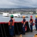 Coast Guard Cutter Polar Star (WAGB-10) crew renders honors to the USS Arizona