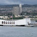 Coast Guard Cutter Polar Star (WAGB-10) crew renders honors to the USS Arizona