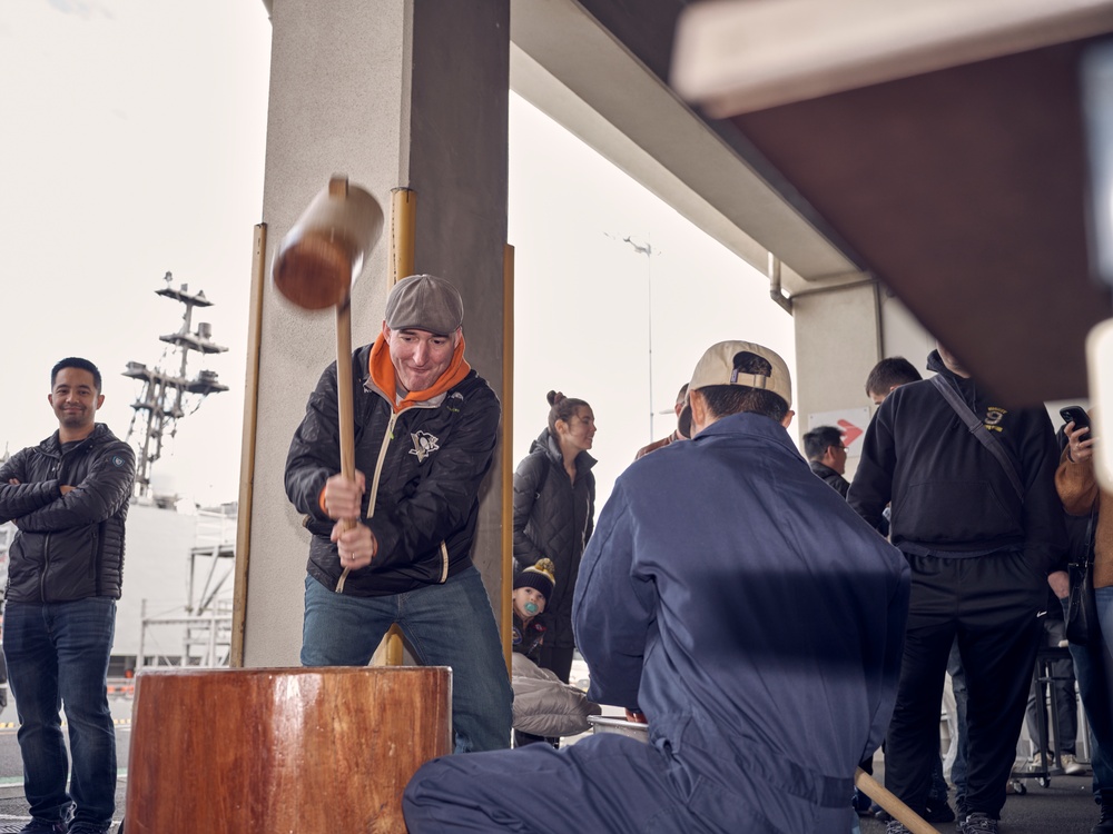 35th Annual Joint CPO Mochi Pounding Ceremony