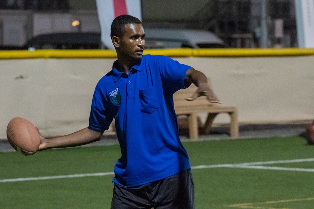 U.S. and Djiboutian Partners Participate in Turkey Bowl