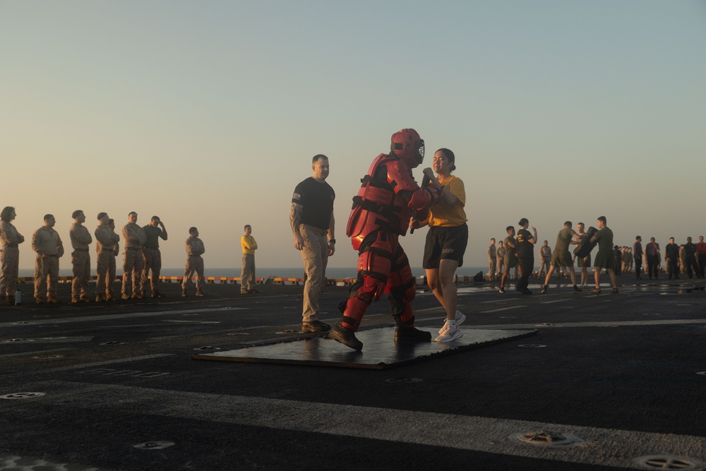 USS Bataan Conducts Non-Lethal Weapons Training