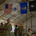 Service members share Thanksgiving meal down range