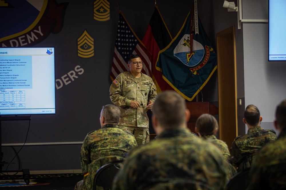 7th Army NCOA gives USH a tour of the academy