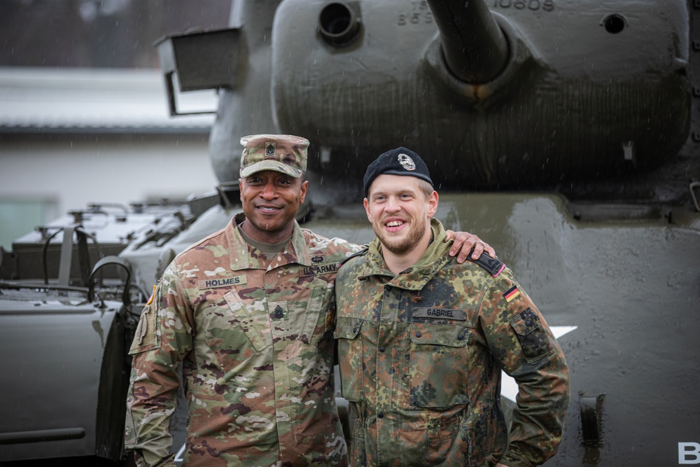 7th Army NCOA gives USH a tour of the academy