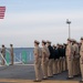 George Washington Chiefs perform Morning Colors