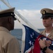 George Washington Chiefs perform Morning Colors