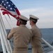 George Washington Chiefs perform Morning Colors