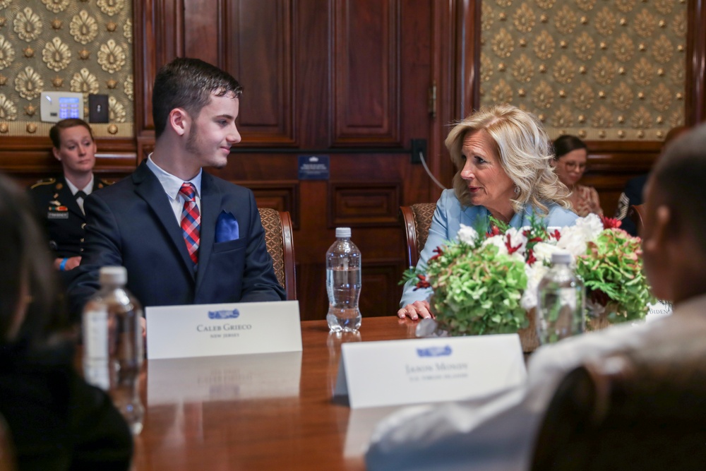 DVIDS - Images - First Lady Jill Biden Welcomes National Guard Families ...