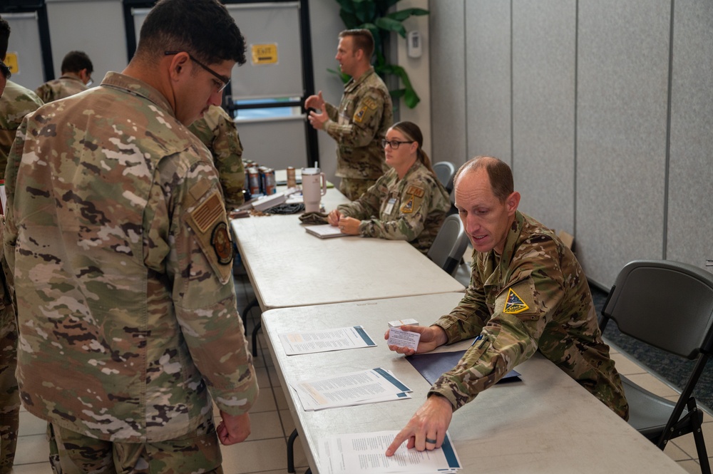 Lining Up and Shipping Out: 1st personnel deployment function line at Patrick SFB in 13 years