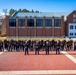 U.S. Marines with Marine Corps Embassy Security Group pose for a group photo