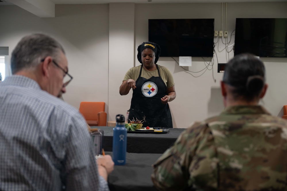 90 FSS hosts wing cook off