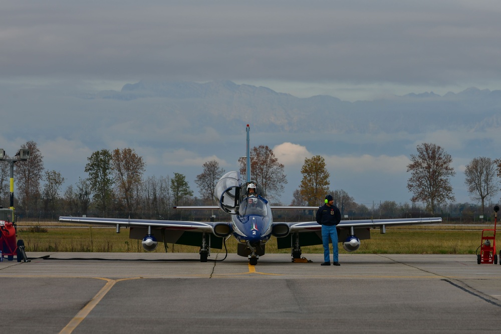 Frecce Tricolori Change of Command