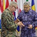 MARFOREUR/AF Commander greets Deputy Chief of Romanian Naval Forces