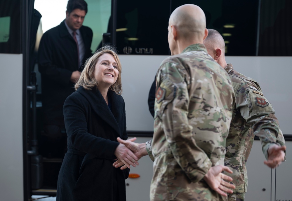 DSD Kathleen Hicks visits the Liberty Wing