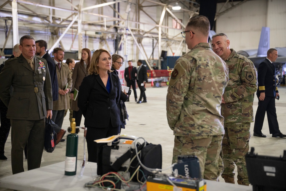 DSD Kathleen Hicks visits the Liberty Wing