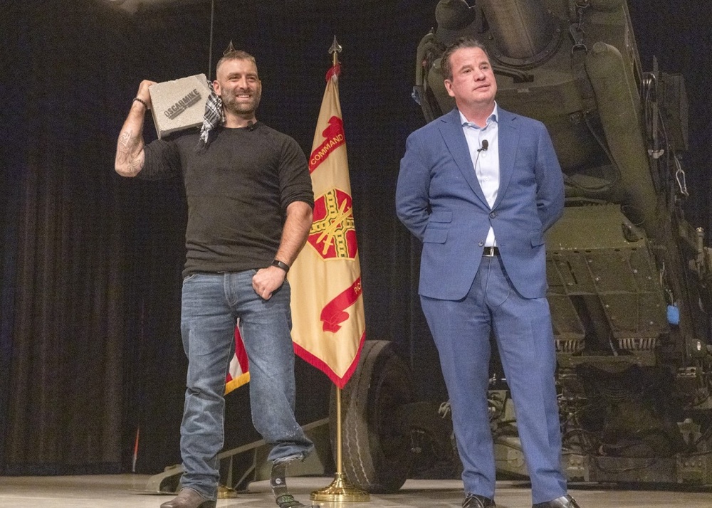 Shark Tank meets true grit: Picatinny Arsenal holds special Veteran's Day guest speaking event