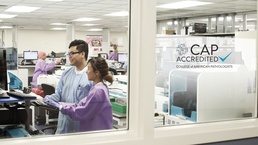 College of American Pathologists Re-accredits Walter Reed's Department of Pathology