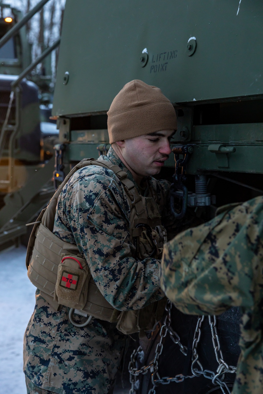 CLB-6 Conducts Cold Weather Familiarization