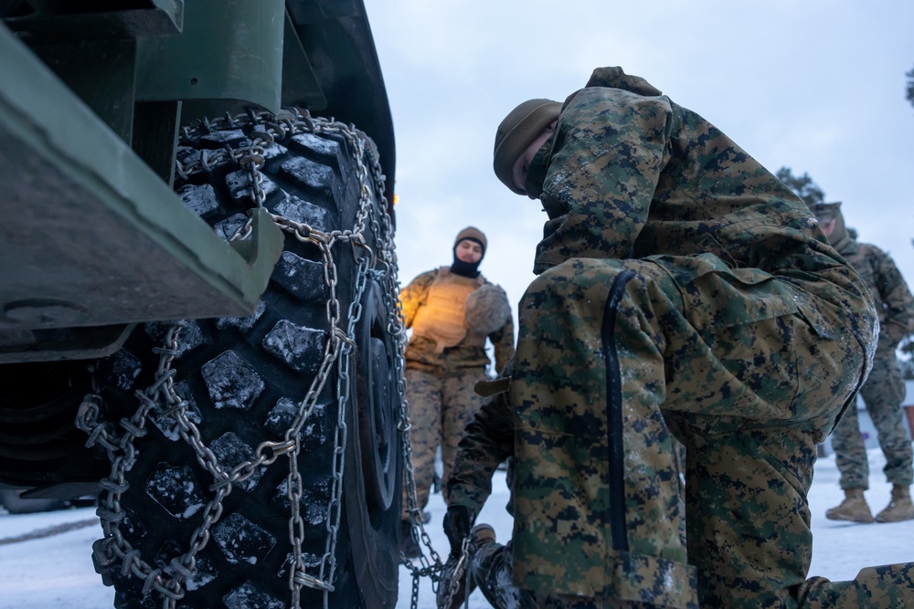 CLB-6 Conducts Cold Weather Familiarization