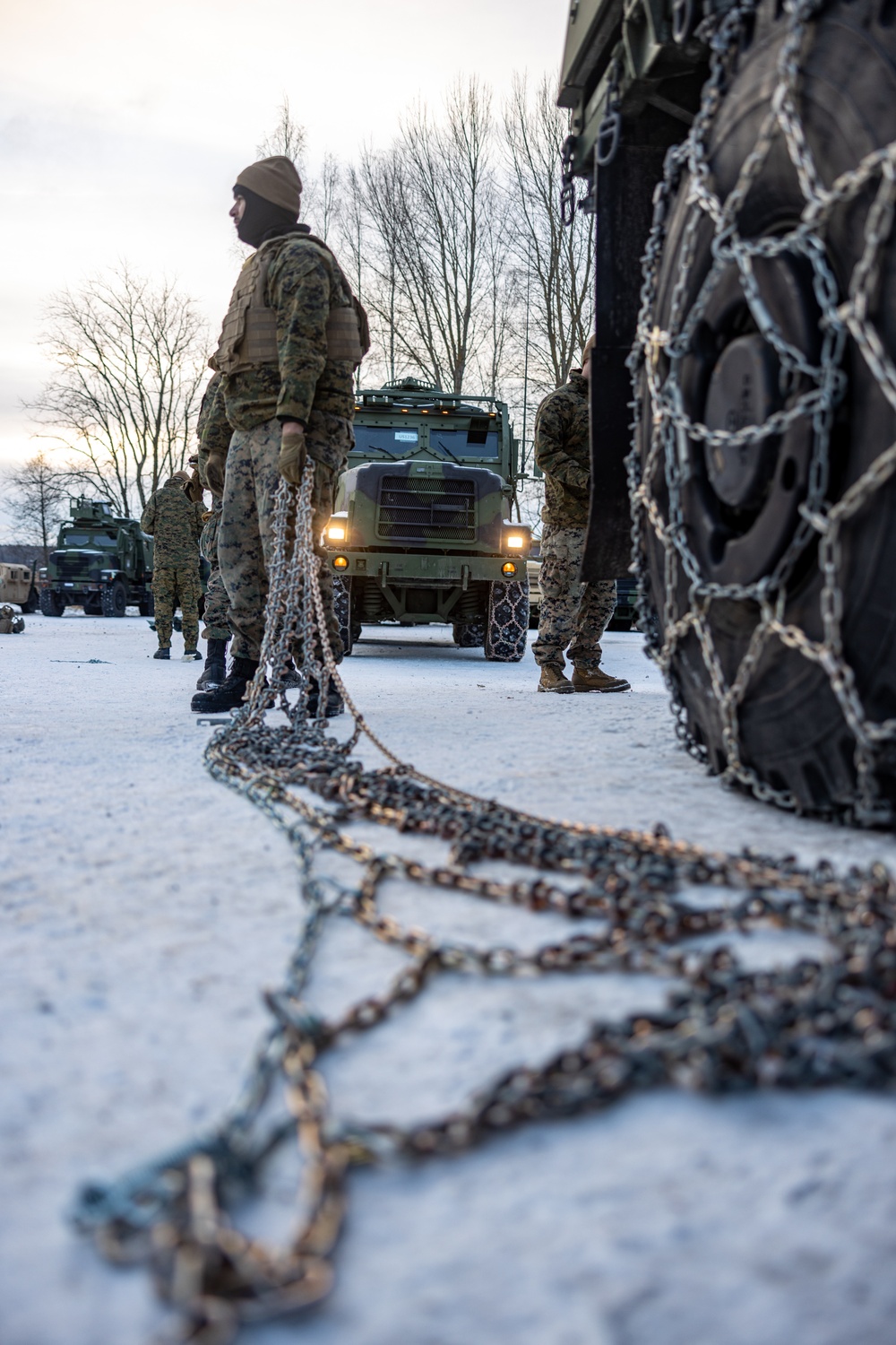 CLB-6 Conducts Cold Weather Familiarization