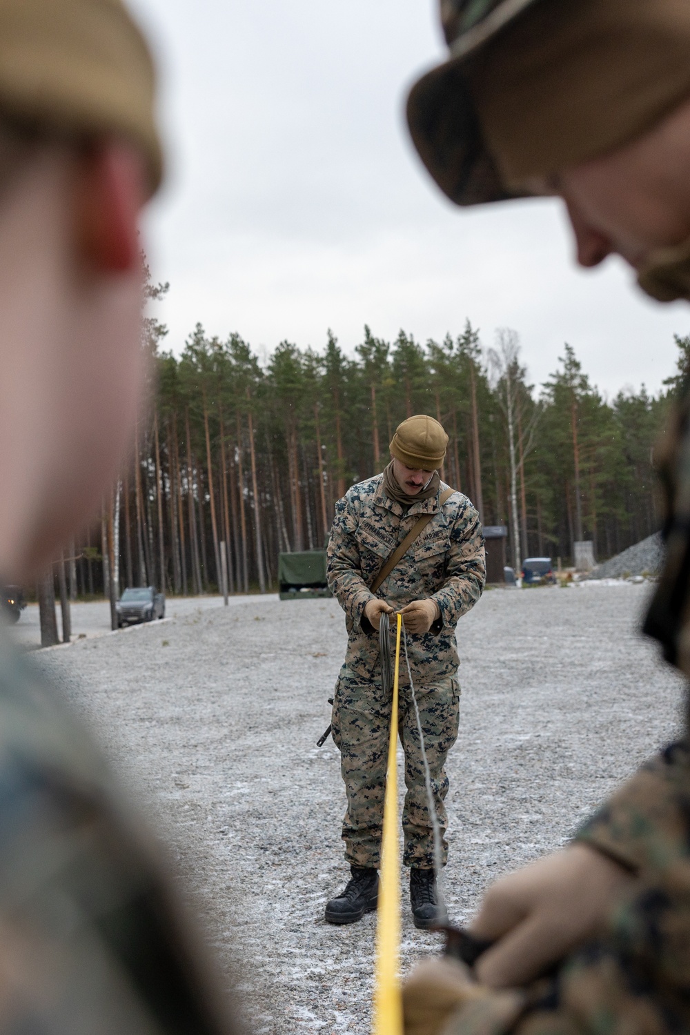 CLB-6 and Finnish Nylands Brigade Conduct Urban Demo Range