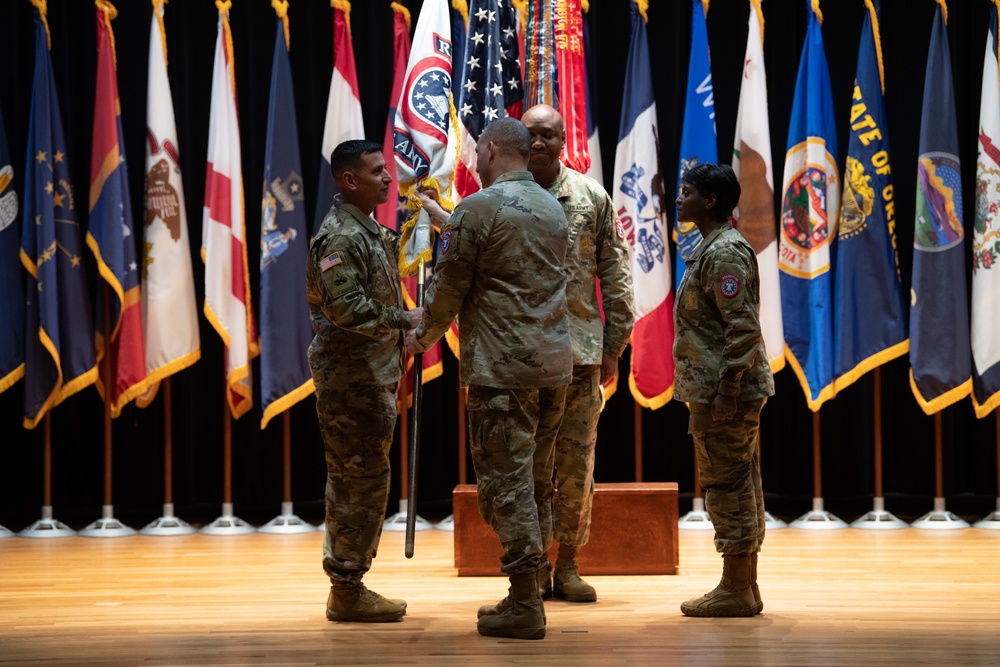 The 22nd CSM of USAREC assumes responsibility