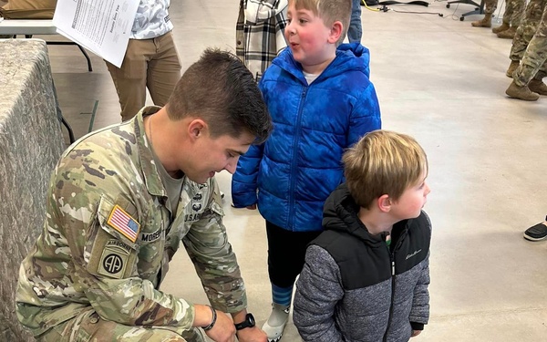 GX with B Co, 1-109th IN