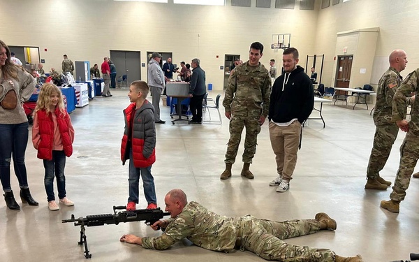 GX with B Co, 1-109th IN