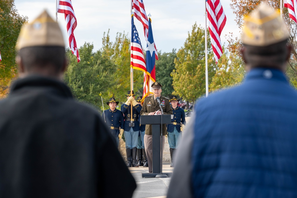 Volunteers lay Wreaths at Veterans Cemetery