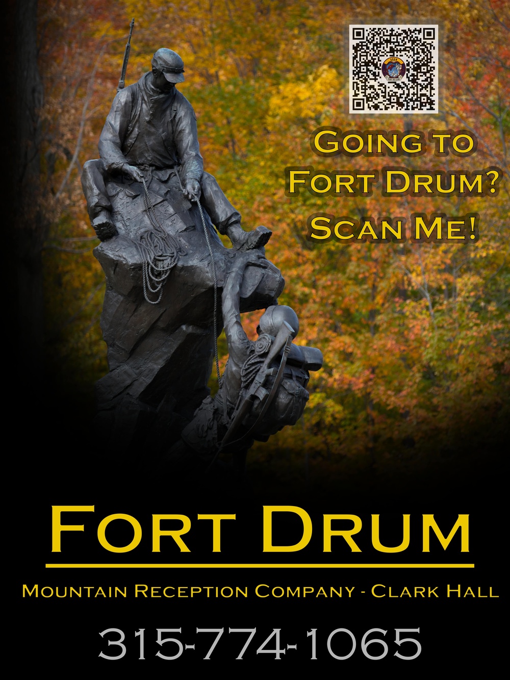 Fort Drum Incoming Soldiers Display