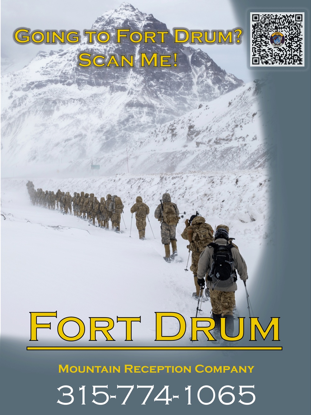 Fort Drum Incoming Soldiers Display