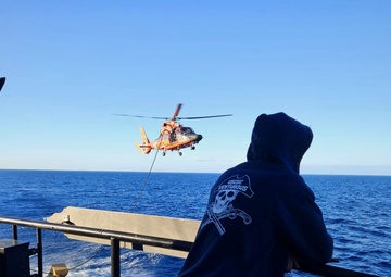 Coast Guard Cutter Venturous conducts Eastern Pacific patrol