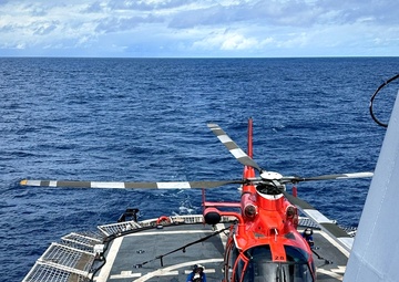 Coast Guard Cutter Venturous conducts Eastern Pacific patrol
