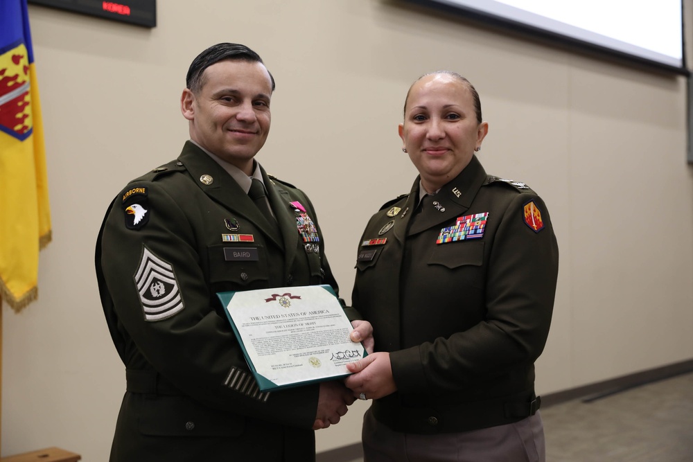 The 48th Chemical Brigade holds a Change of Responsibility Ceremony