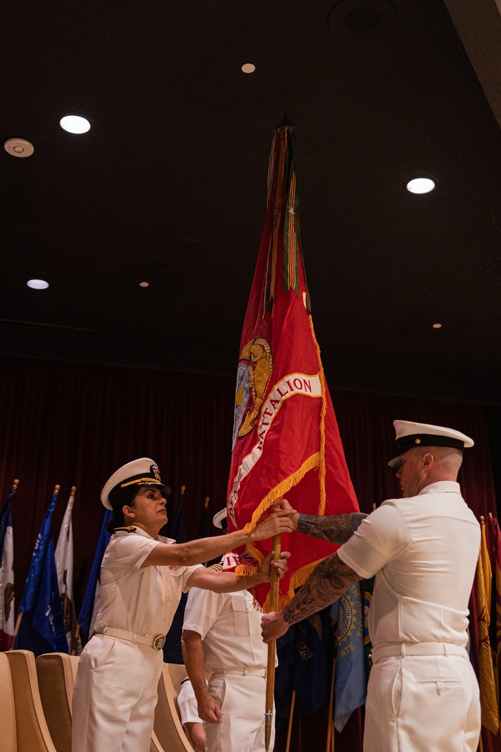 1st Dental Battalion Change of Command