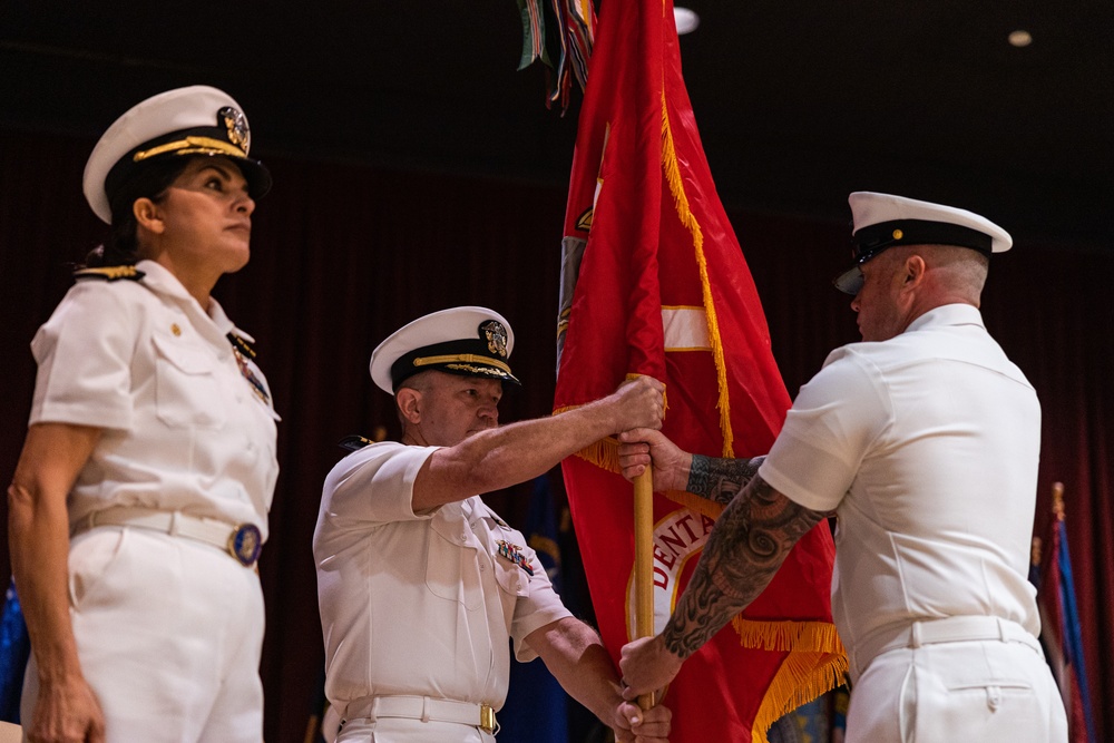 1st Dental Battalion Change of Command