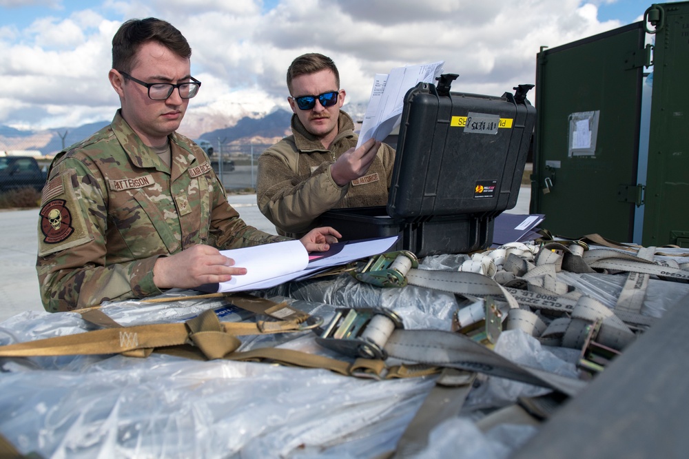 Deployment preparation at Hill Air Force Base