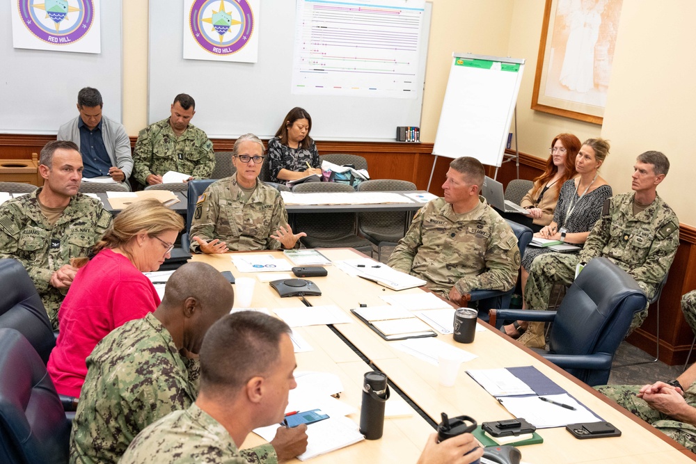 JTF-Red Hill Team Meets with Navy Closure Task Force-Red Hill