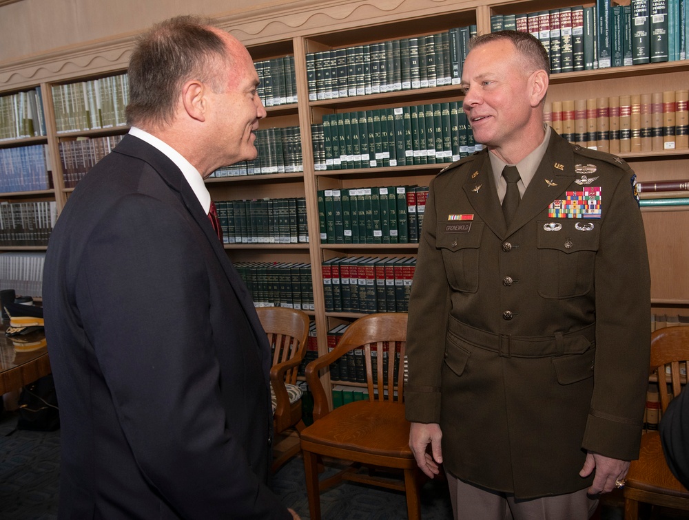 Brig. Gen. Alan R. Gronewold sworn in as Adjutant General of the Oregon National Guard