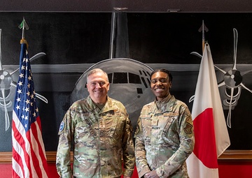Enlisted to officer: Yokota Airman receives SLECP-O commission